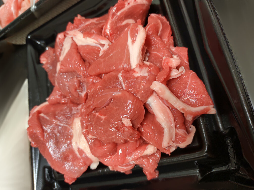 火鍋　ラム肉